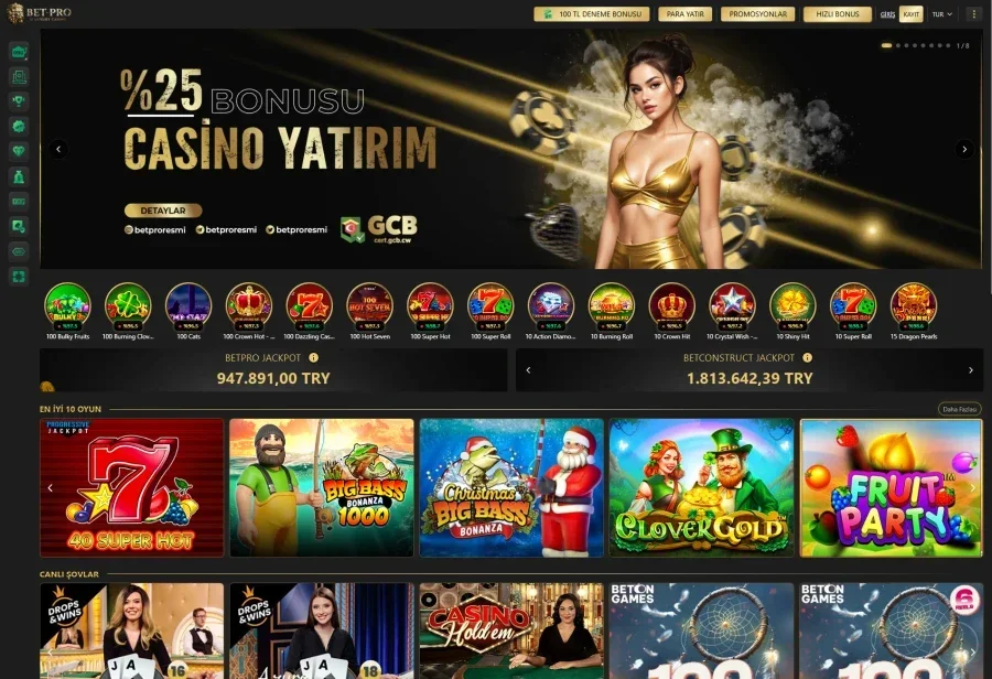 BetPro ekran görüntüsü